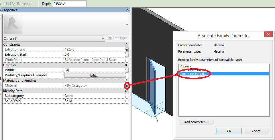 Defining a Simple Opening Door Panel Extrusion 09