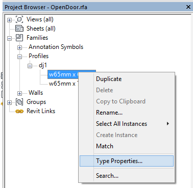 revit project browser